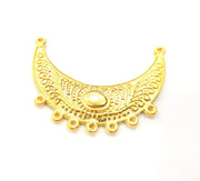 Gold Connector Pendant Gold Plated Metal (50x36mm)  G11136