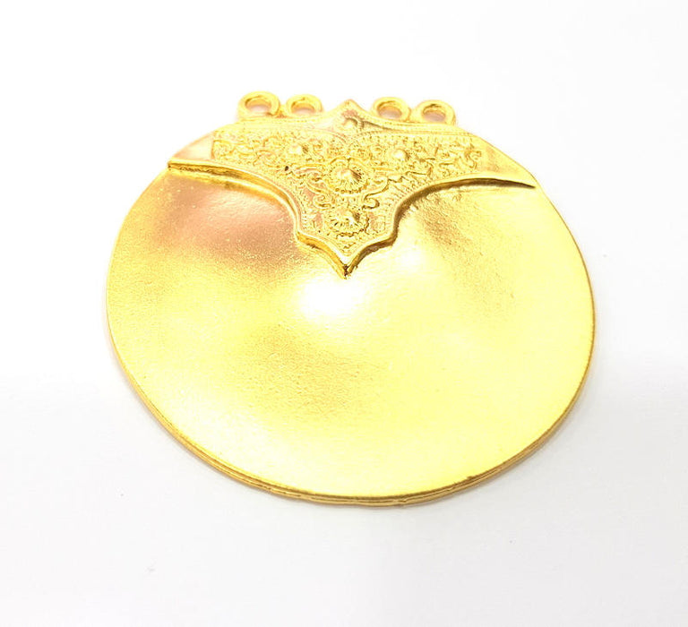 Gold Pendant Gold Plated Metal (58mm)  G11142