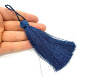 Deep Blue Tassel , Large Thick 113 mm - 4.4 inches G11296