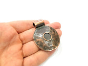 Antique Copper Pendant Antique Copper Plated Pendant (55x43mm) G9655