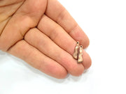 10 Copper Charm Antique Copper Charm Antique Copper Plated Metal (20x5mm) G11601