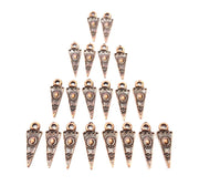 20 Copper Charm Antique Copper Charm Antique Copper Plated Metal ( 18x6mm) G11658