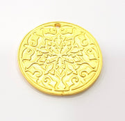 Gold Charms Gold Plated Metal (30mm)  G11691