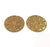 2 Antique Bronze Charm Antique Bronze Plated Metal  (30mm) G11696