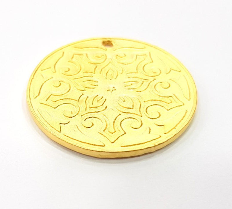 Gold Charms Gold Plated Metal (30mm)  G11705