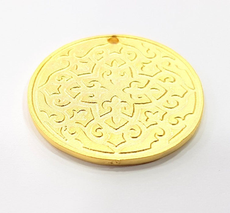 Gold Charms Gold Plated Metal (30mm)  G11714
