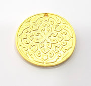 Gold Charms Gold Plated Metal (30mm)  G11714