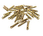 30 Ringed Rod Connector Antique Bronze Connector Pendant Antique Bronze Plated Metal (16x4mm) G11719