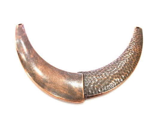 Antique Collar Copper Pendant Antique Copper Plated Pendant (145x25mm) G9809