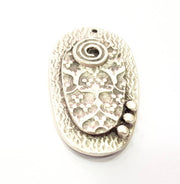 Silver Charms Antique Silver Plated Charms (51x28mm) G9899