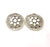 2 Silver Charms Connector Antique Silver Plated Charms (26mm) G9900