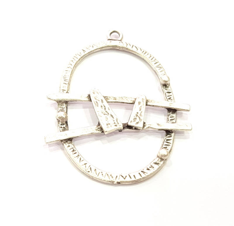 Silver Charms Antique Silver Plated Charms (63x47mm) G9905