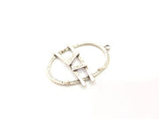 Silver Charms Antique Silver Plated Charms (63x47mm) G9905