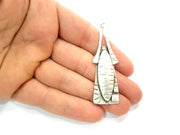 Silver Charms Antique Silver Plated Charms (64x18mm) G9911