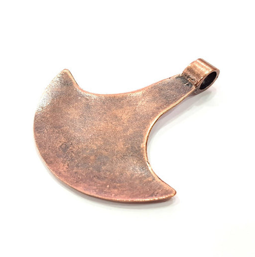 Copper Pendant Antique Copper Pendant Antique Copper Plated Metal ( 68x60 mm ) G11849