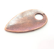 Copper Pendant Antique Copper Pendant Antique Copper Plated Metal ( 52x28 mm ) G11871