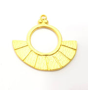 Gold Charm Gold Plated Charms  (42x41mm)  G9993