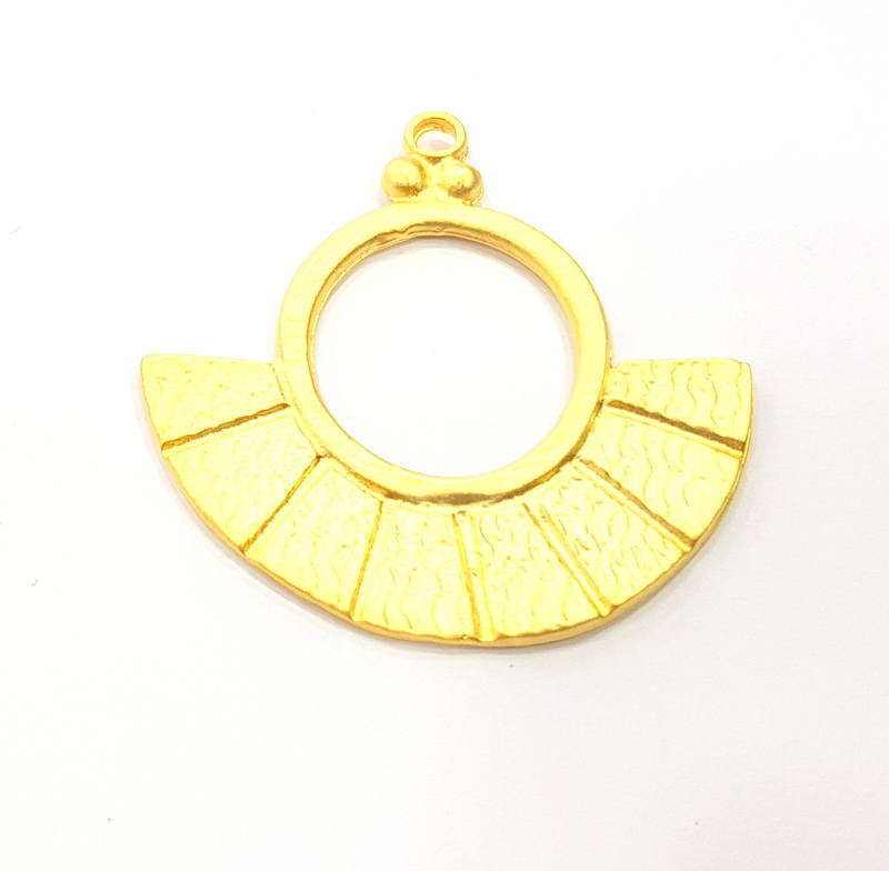 Gold Charm Gold Plated Charms  (42x41mm)  G9993