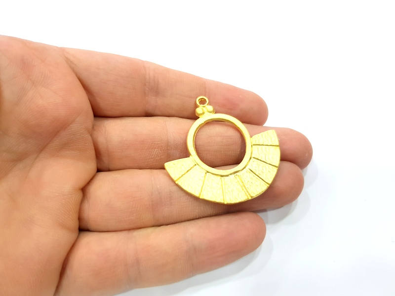 Gold Charm Gold Plated Charms  (42x41mm)  G9993