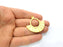 Gold Charm Gold Plated Charms  (42x41mm)  G9993