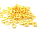 25 Gold Spacer Gold Plated Metal Beads  (6 mm)  G10009