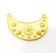 Gold Charm Gold Plated Charms  (57x24mm)  G10018