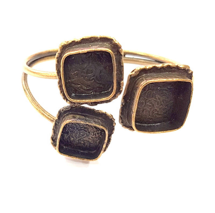 Bangle Blanks Antique Bronze Bracelet Blanks Cuff Blanks Adjustable Bracelet Blank Antique Bronze Plated Brass G10091