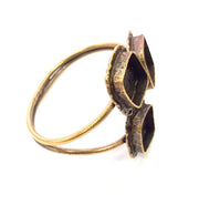 Bangle Blanks Antique Bronze Bracelet Blanks Cuff Blanks Adjustable Bracelet Blank Antique Bronze Plated Brass G10091