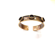 Bangle Blanks Antique Bronze Bracelet Blanks Cuff Blanks Adjustable Bracelet Blank Antique Bronze Plated Brass (10mm Blanks) G10104