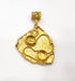 Raw Brass Pendant Blank Mosaic Base Blank inlay Blank Necklace Blank Resin Blank Mountings Cabochon Bezel Base  (10mm blank) G10142