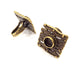 Antique Bronze Ring Blank Ring Setting inlay Blank Mosaic Bezel Base Cabochon Mountings (10mm Blank ) Antique Bronze Plated Brass G10163