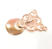 Rose Gold Pendant Rose Gold Plated Pendant (69x48 mm) G10201