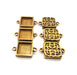 6 Antique Bronze Connector Pendant Blank inlay Blank Mosaic Blank Resin Blank Bezel Base Setting Mountings (12mm blank) G11994