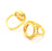 Gold Ring Blank Ring Settings Ring Bezel Base Cabochon Mountings Adjustable  (12mm and 2mm blank ) Gold Plated Brass G10253