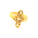 Gold Ring Blank Ring Settings Ring Bezel Base Cabochon Mountings Adjustable  (2mm blank ) Gold Plated Brass G10284