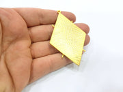 Gold Pendant Gold Plated Pendant (73x46mm)  G10376