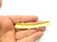 Gold plated Connector Gold Plated Metal Pendant (85x11mm)  G10392