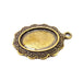 2 Antique Bronze Pendant Blank inlay Blank Mosaic Blank Resin Blank Bezel Base Setting Mountings Antique Bronze Plated(24x17mm blank) G10507