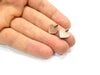 10 Heart Charm Antique Copper Charm Antique Copper Plated Metal (13x12mm) G12066