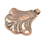 5 pcs Copper Pendant Antique Copper Pendant Antique Copper Plated Metal ( 55x49 mm ) G12073