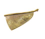 Sail Pendant Antique Bronze Pendant Antique Bronze Plated Metal Pendant (89x43mm) G10575