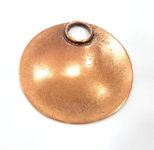 Copper Pendant Antique Copper Pendant Antique Copper Plated Metal ( 61 mm ) G12090