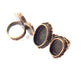 Copper Ring Settings inlay Ring Blank Mosaic Ring Bezel Base Cabochon Mountings (19x13mm,14x10mm blank) Antique Copper Plated Brass G10619