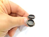 Copper Ring Settings inlay Ring Blank Mosaic Ring Bezel Base Cabochon Mountings (14mm,14x10mm blank) Antique Copper Plated Brass G10625