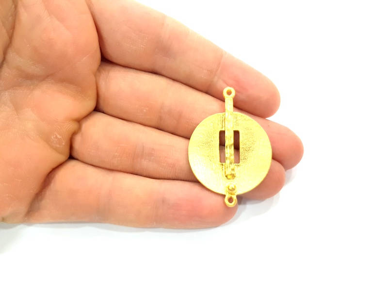 Gold Charm Gold Plated Metal Charms  (41x29mm)  G10725