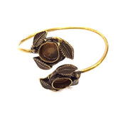 Bangle Blanks Antique Bronze Bracelet Blanks Cuff Blanks Adjustable Bracelet Blank Antique Bronze Plated Brass (10mm blank ) G10881