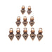 200 Copper Charm Antique Copper Charm Antique Copper Plated Metal (22x9mm) G17066