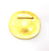 Gold Charm Gold Plated Metal (35x34mm)  G11034