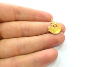 4 Bird Charm Gold Plated Charm Gold Plated Metal (19x16mm)  G12202