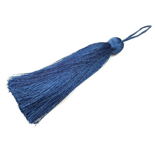 Deep Blue Tassel , Large Thick 113 mm - 4.4 inches G11296